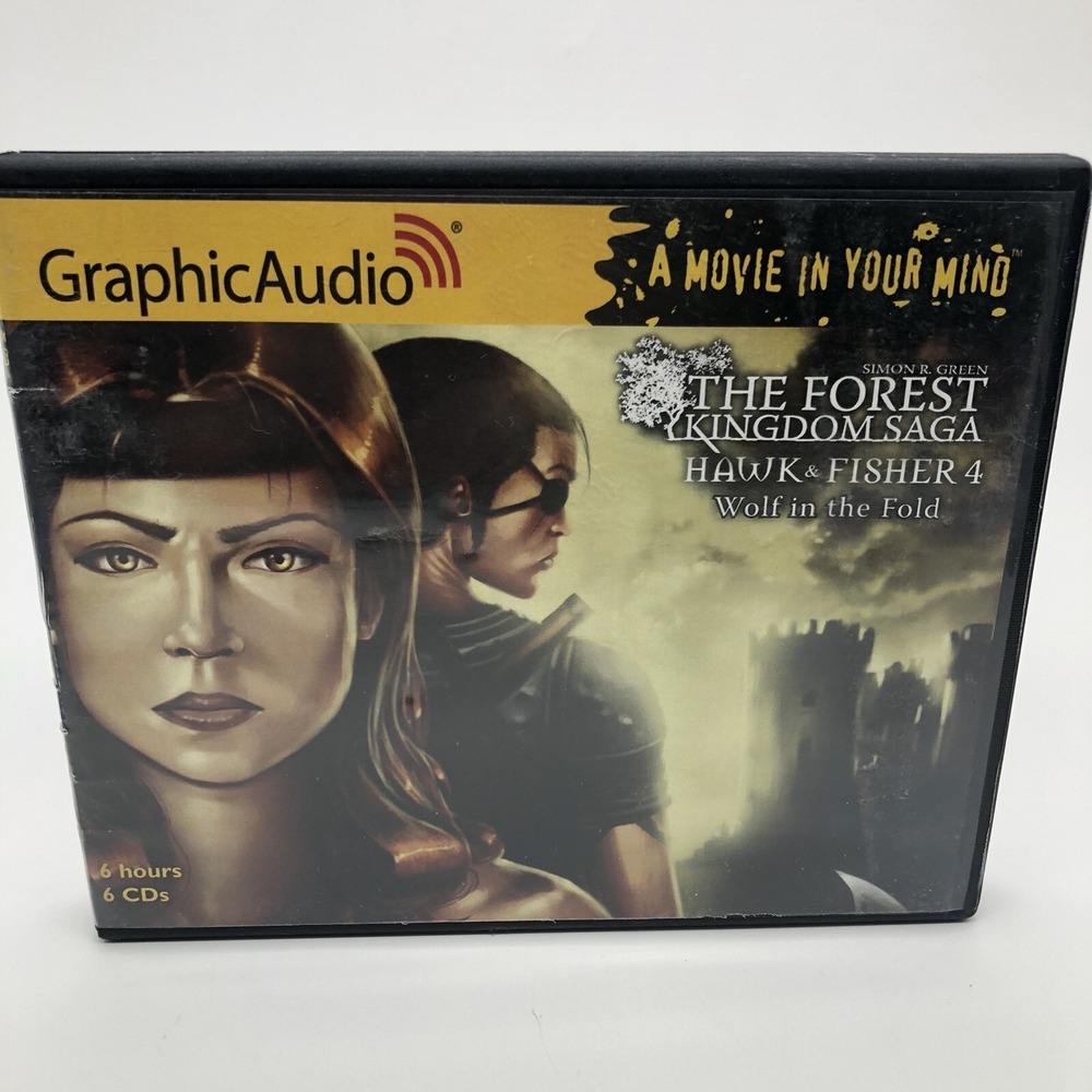 Simon Green Forest Kingdom Hawk & Fisher 4 Wolf in the Fold Graphic Audio Book‎